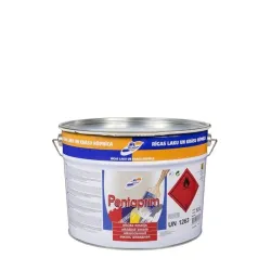 Krāsa emaljas pentaprim 10 l dzeltbrūna