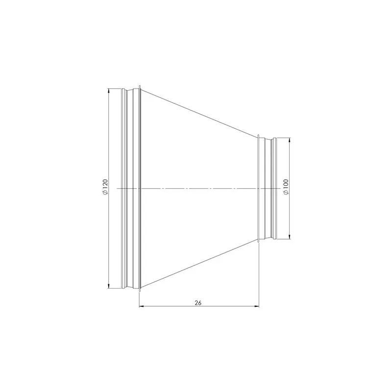 Starpuzmava Europlast RCL120-100, 100 - 120 mm