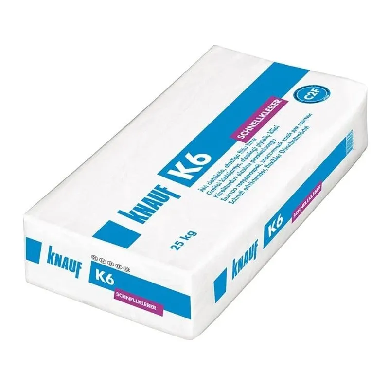 Līme flīžu Knauf K6, 25 kg, pelēka krās.