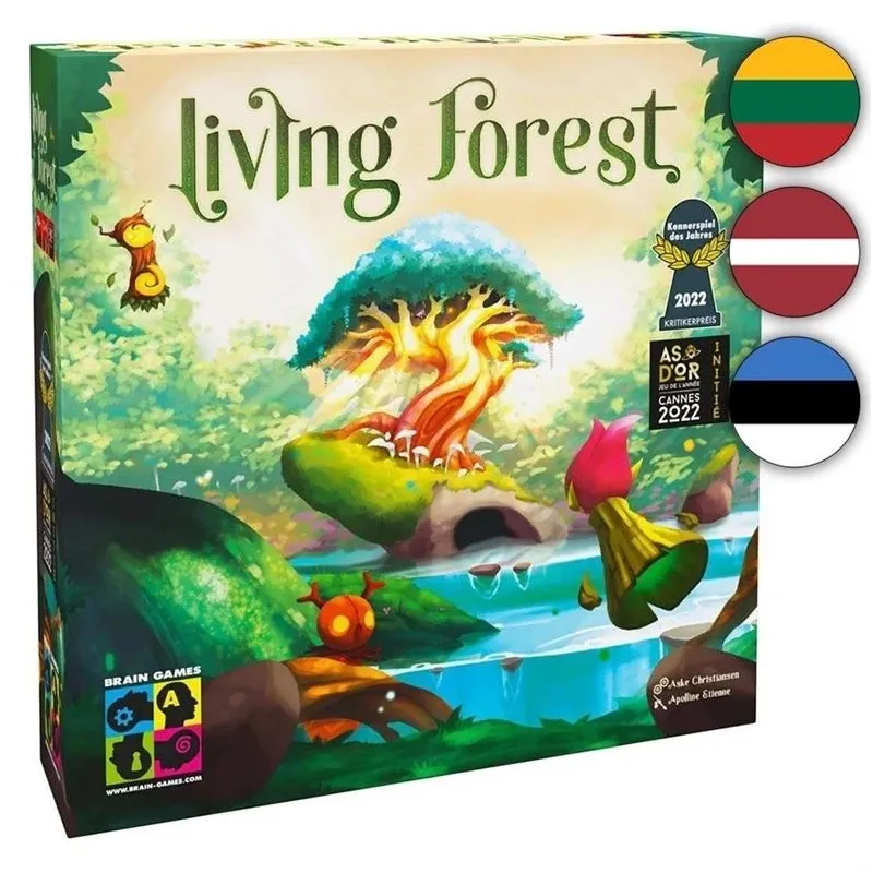 Stalo žaidimas Brain Games Living Forest, LT LV EE