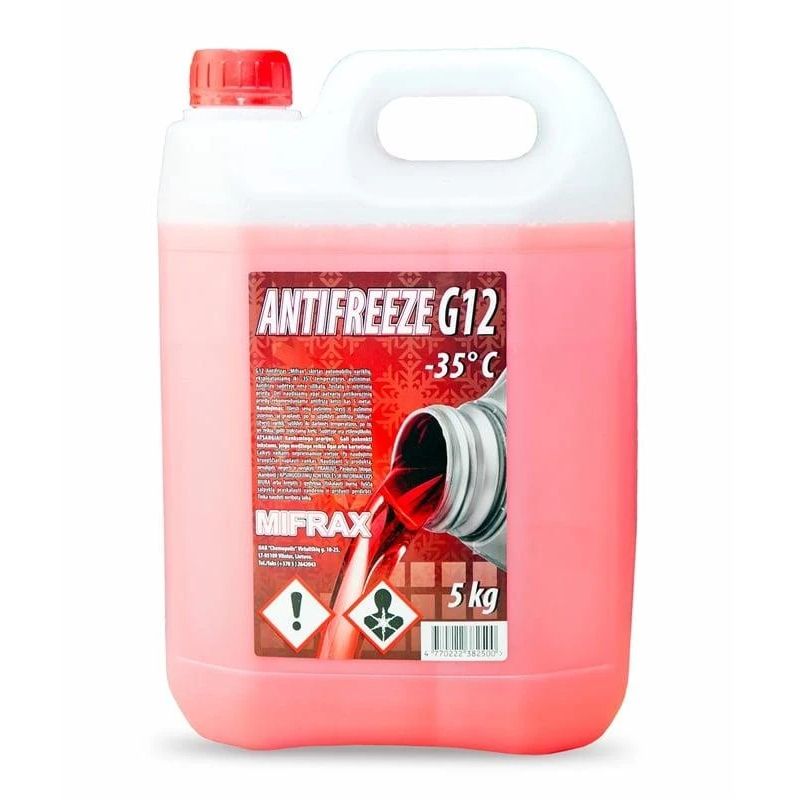 Antifrīzs g12 mifrax 5kg
