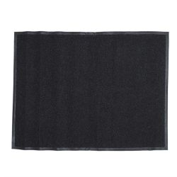 Kājslauķis vinil 90x120melns