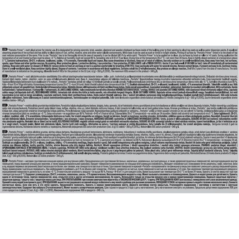 Grunts alkīda pentatix 9l
