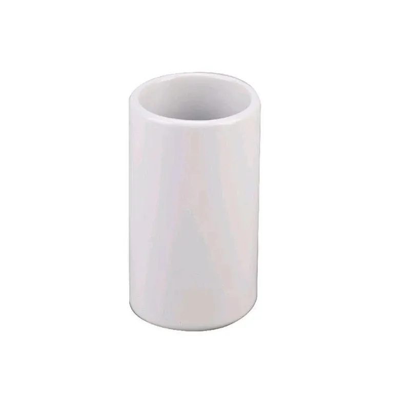 Vannas istabas glāze Domoletti BCO-0600 White, balta krās., 7 cm x 11 cm x 7 cm