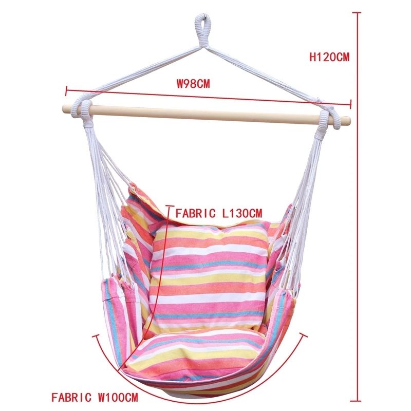 Šūpuļtīkls-krēsls rainbow