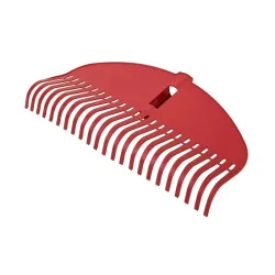 Reha lehvik Haushalt Rake 23T, varreta, 500 mm, punane v.