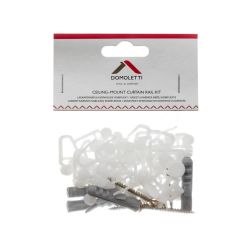 Griestu karnīzes āķīšu komplekts 1 celiņ