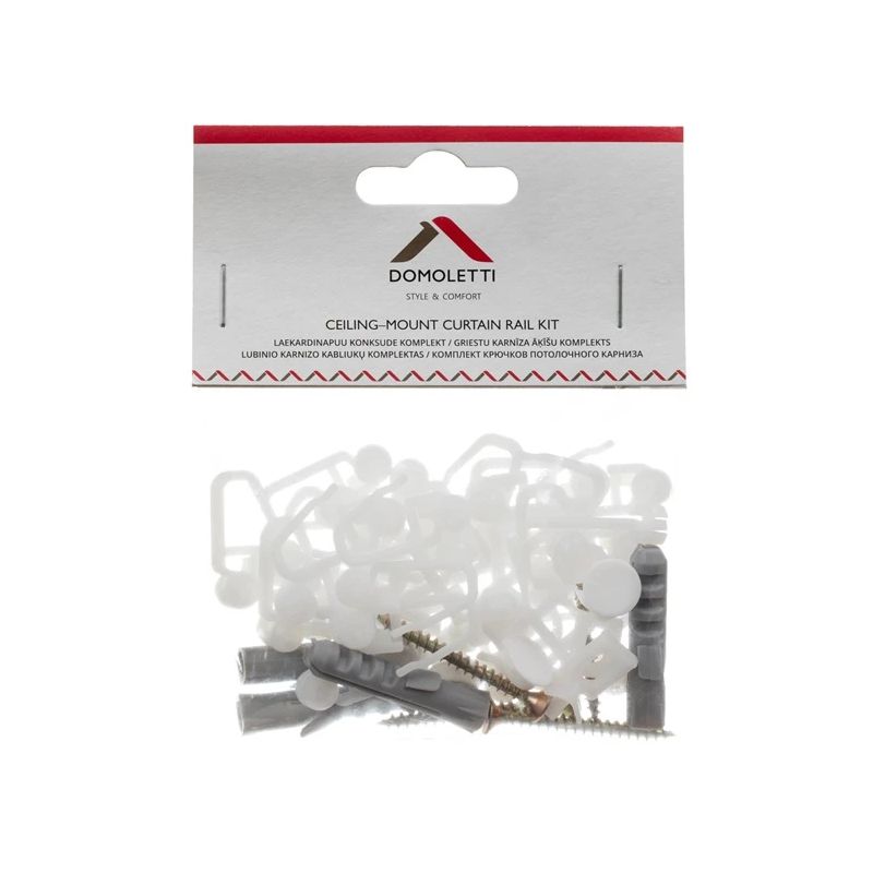 Griestu karnīzes āķīšu komplekts 1 celiņ