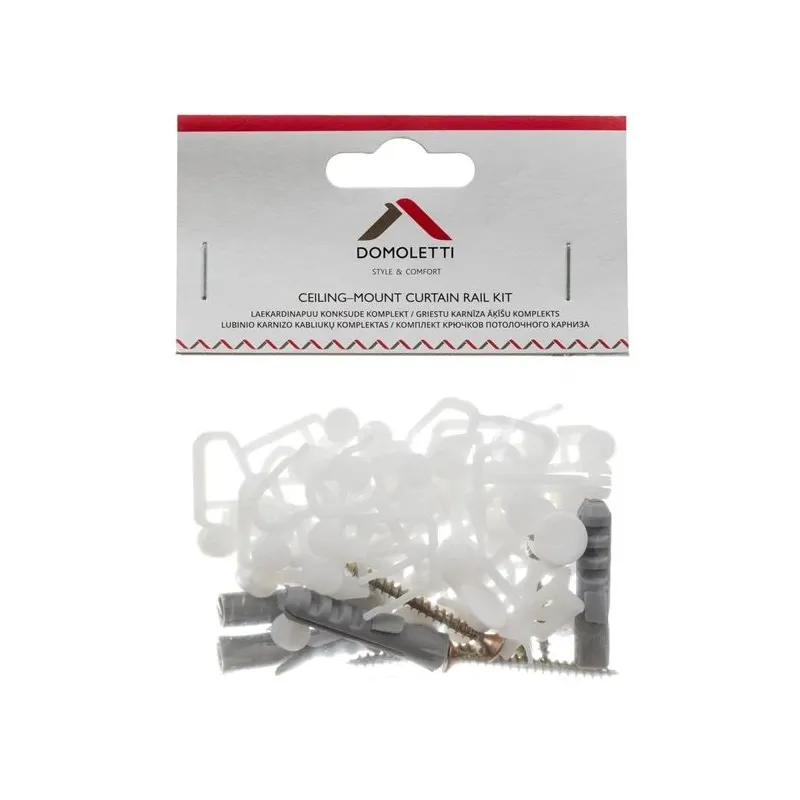 Griestu karnīzes āķīšu komplekts 1 celiņ