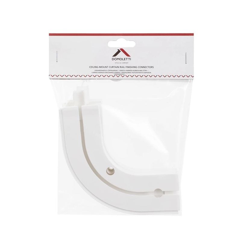 Lubinio karnizo bėgelio kampas Domoletti. 1 bėgelio