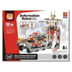 Metal self-assembling deformation robot-