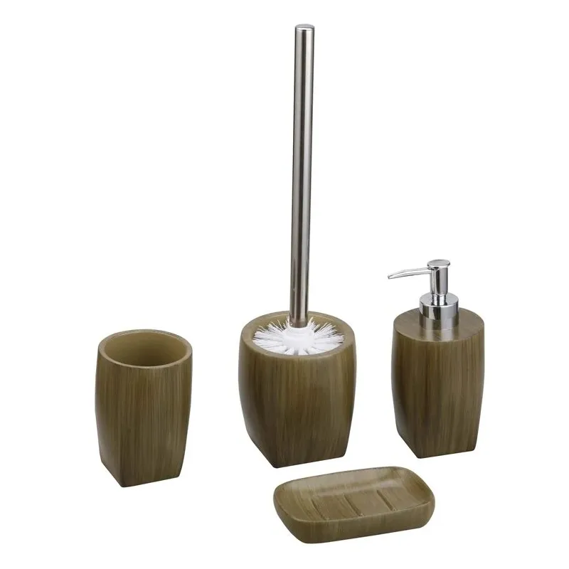 Tualetes birste Domoletti BPO-0305G, brūna krās., 10 cm x 37 cm x 10 cm