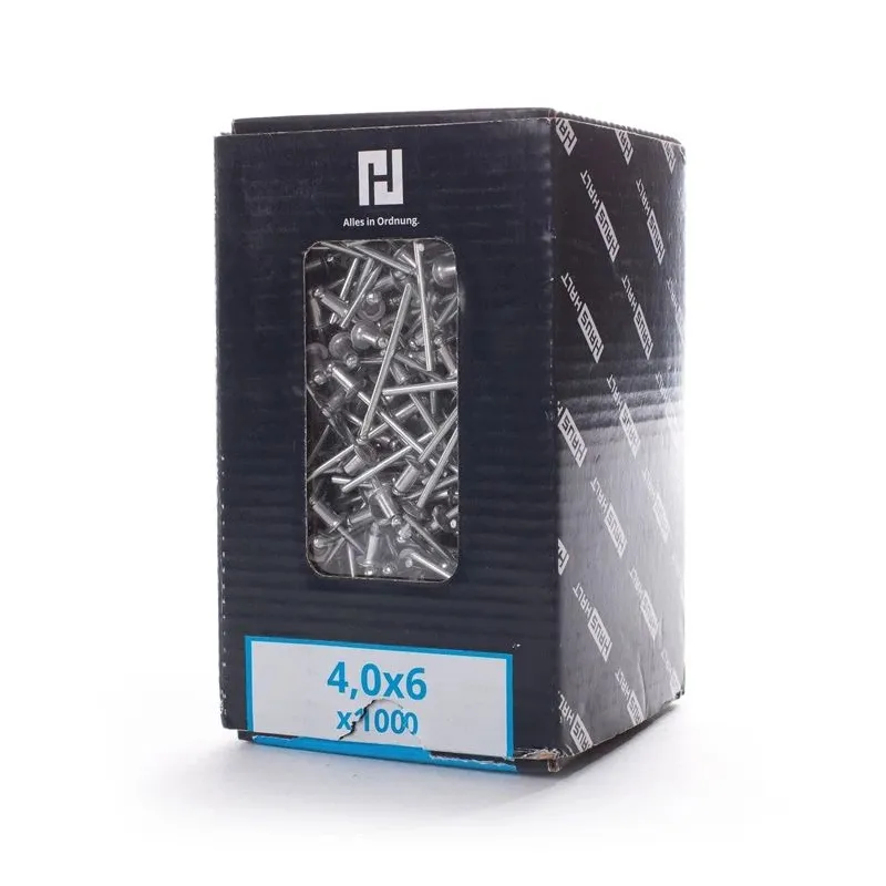 Kniedes al 4.0x6mm 1000 gb