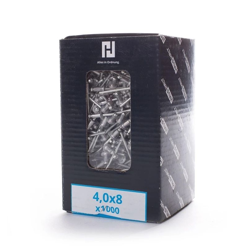 Kniedes al 4.0x8mm 1000 gb