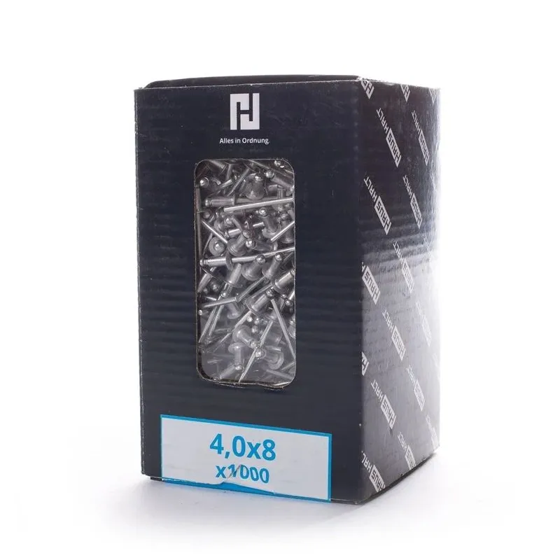 Kniedes al 4.0x8mm 1000 gb