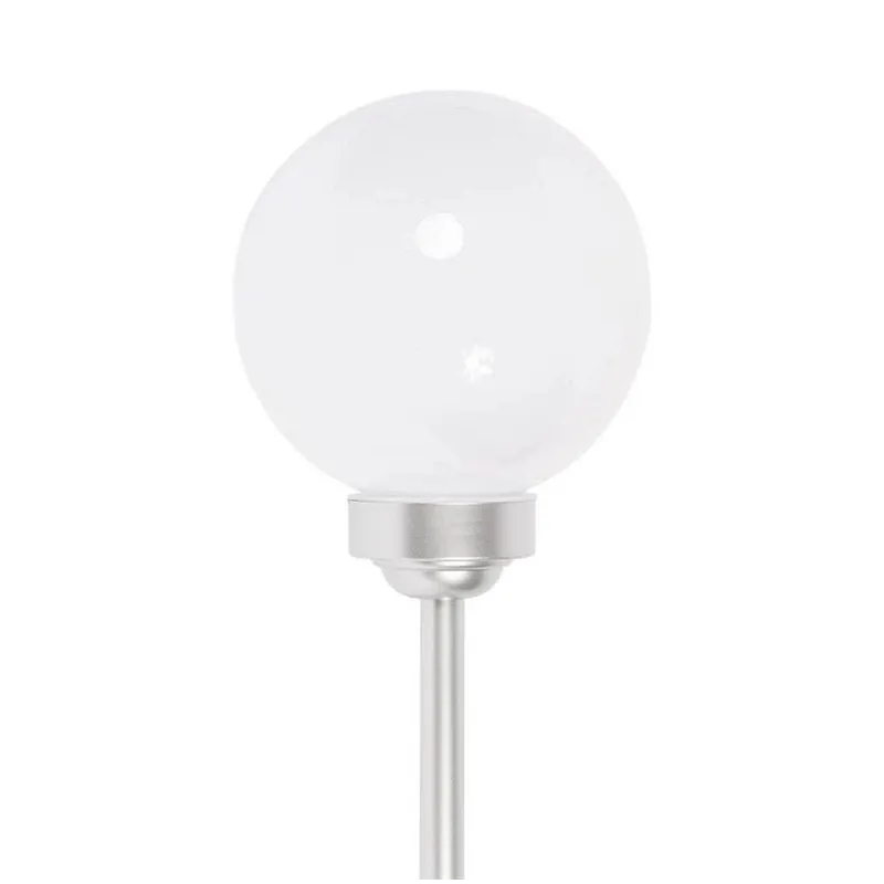 Maasse torgatav päikesepaneeliga valgusti Domoletti ESL-81, 0.06W, IP44, hõbe v.