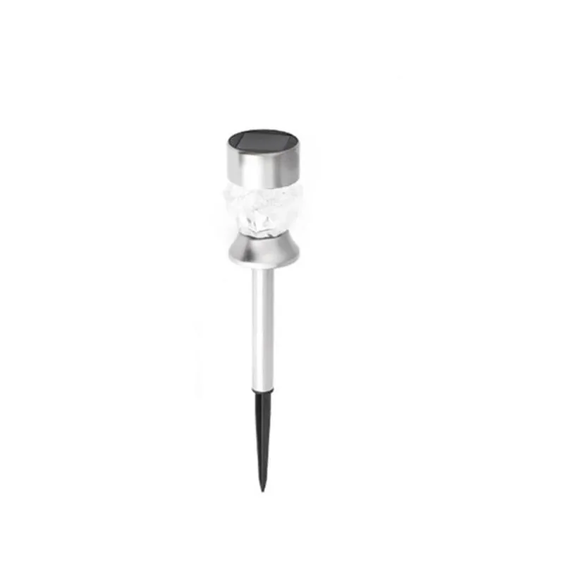 Iedurams gaismeklis ar saules bateriju Okko ESL-171, 0.07W, IP44, sudraba krās.