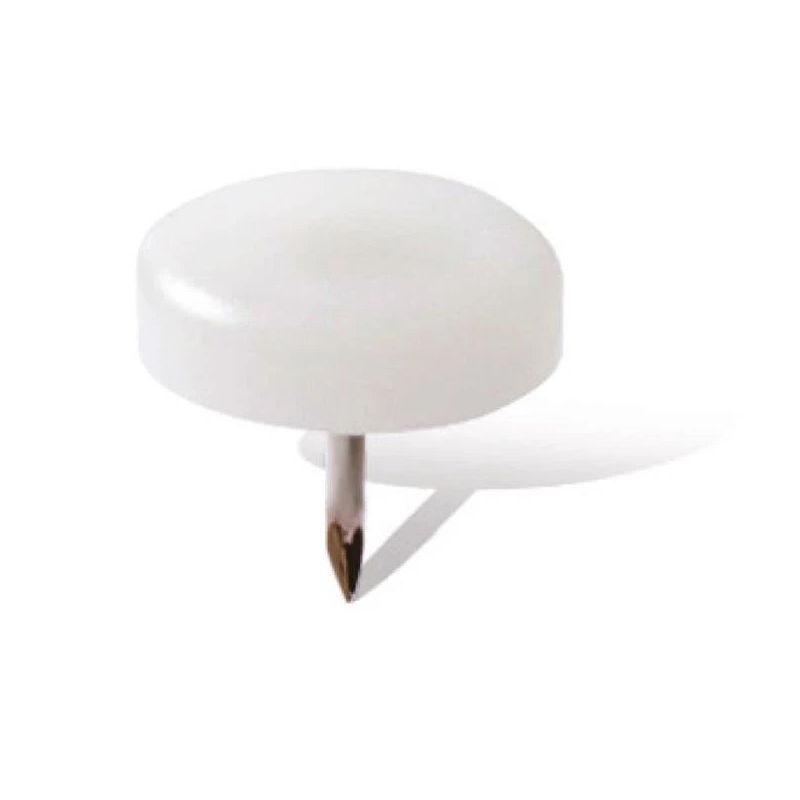 Baldų padukai Haushalt su vinimis. D15 mm. 8 vnt.