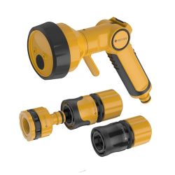 4 funkciju smidzinātājs un savienotājs