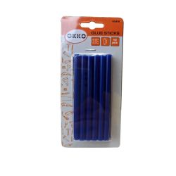 Līmes stienīši 7.2x100mm 12 gab. zili