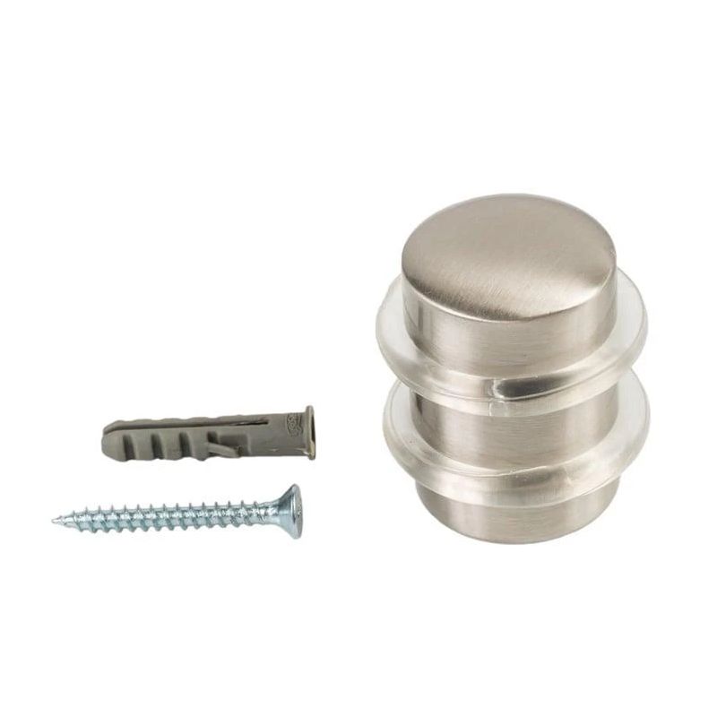 Durvju balsts niķelēts 42x37 mm