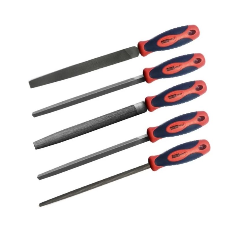 Metal File Set, 5 pcs, 200mm, Haushalt