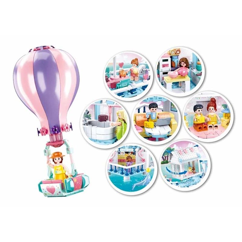 Konstruktorius SLUBAN M38-B0929. vila su baseinu. 938 dalys