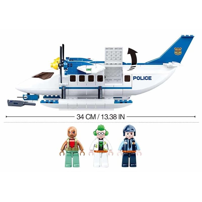 Konstruktors SLUBAN M38-B0826. policija gaisā. 380 daļas