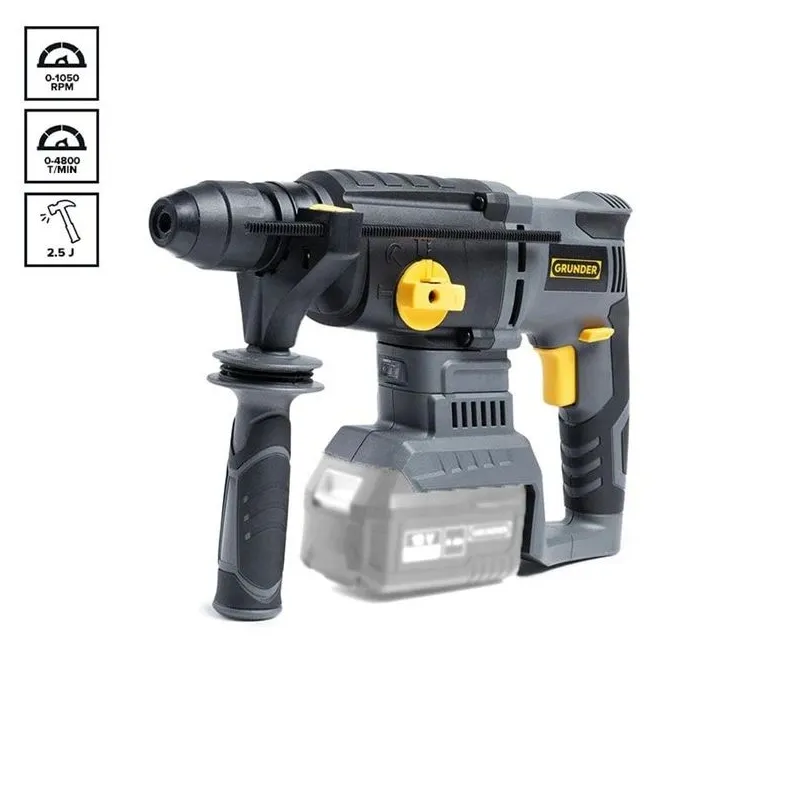 Akumulatora perforators Grunder Z0C-SKT-LD2658, 18 V