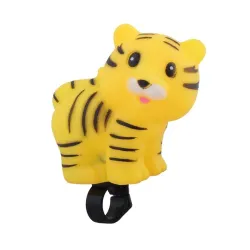 Велосипедный звонок Outliner, резина, oранжевый цв.