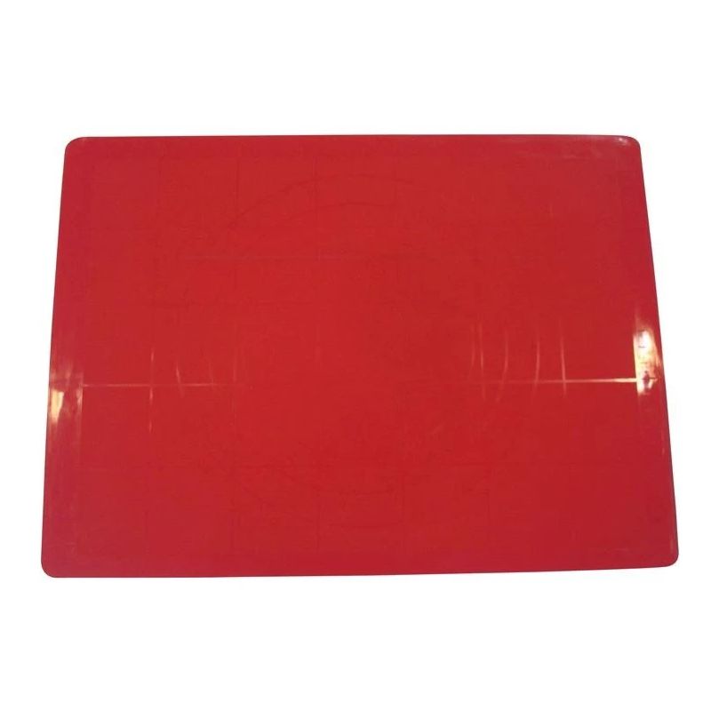Silikona cepšanas paplāte Okko BW88A0049 38x28 cm, sarkans