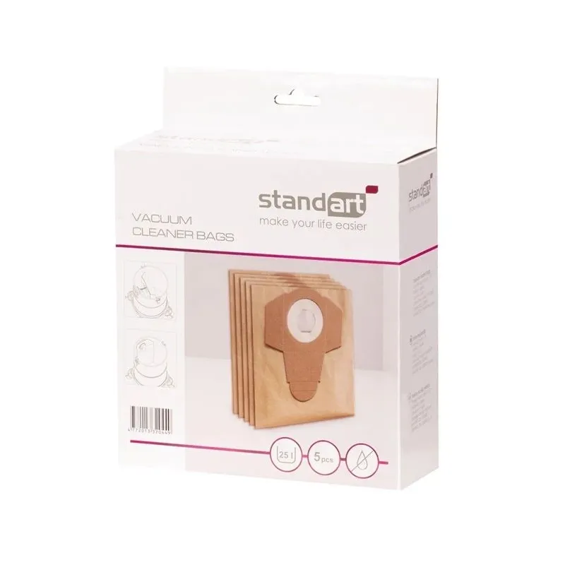 Dulkių siurblio maišeliai Standart. 25l
