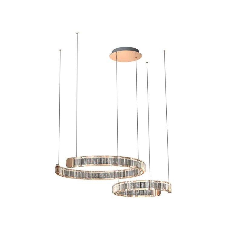 Lampa griestu led a2336-400+600 90cm 50w