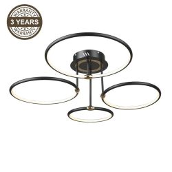 Pendant lamp led calabr b2317-4 73cm 40w