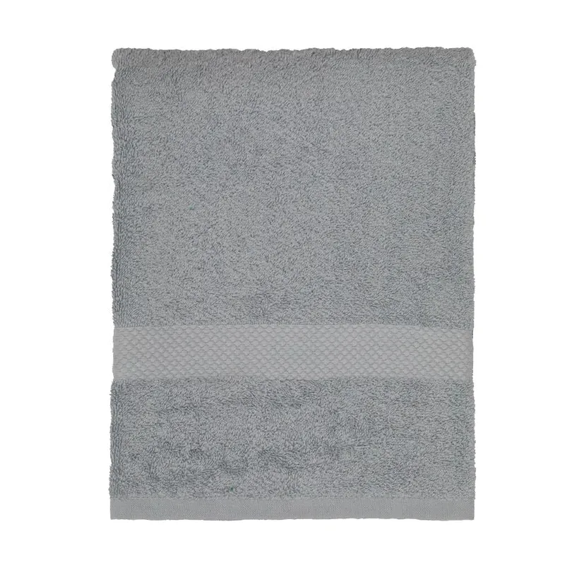 Банное полотенце Domoletti Terry 741, светло-серый цв., 70 см x 140 см