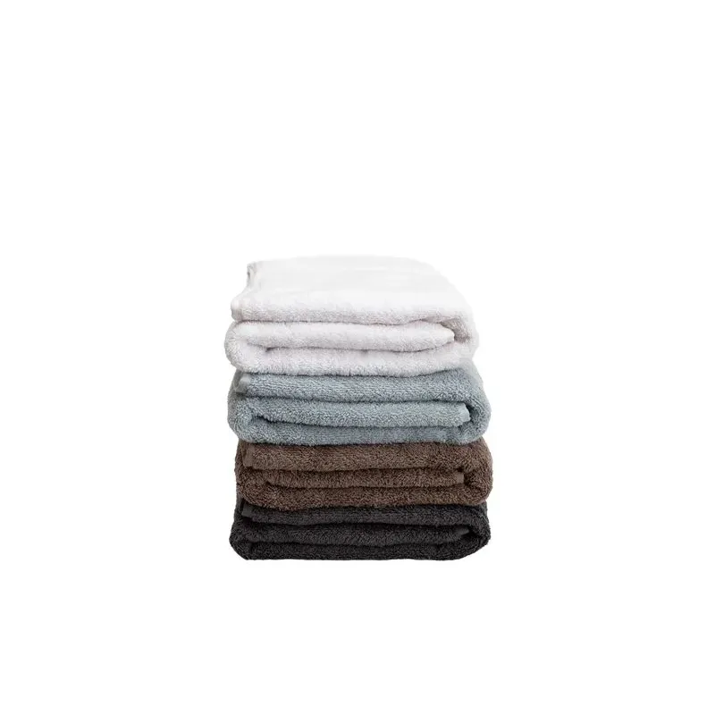 Банное полотенце Domoletti Terry 741, светло-серый цв., 70 см x 140 см