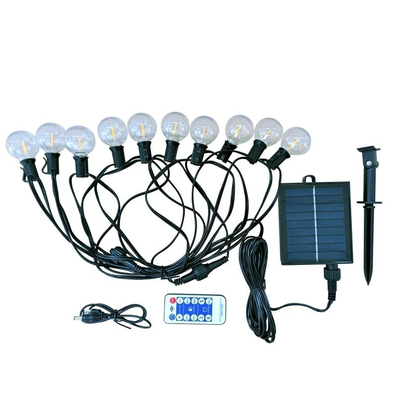 Āra virtene sol 10led 8m 1.12w rgb ip44