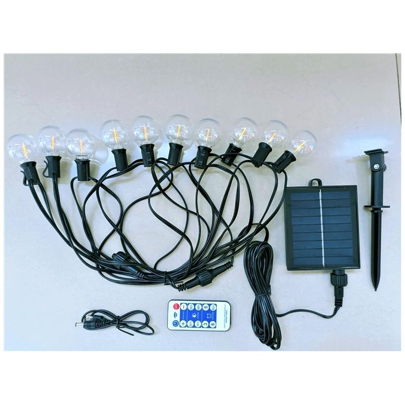 Āra virtene sol 10led 8m 1.12w rgb ip44