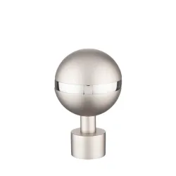 Curtain rod finial vivaldi d25 mat chrom