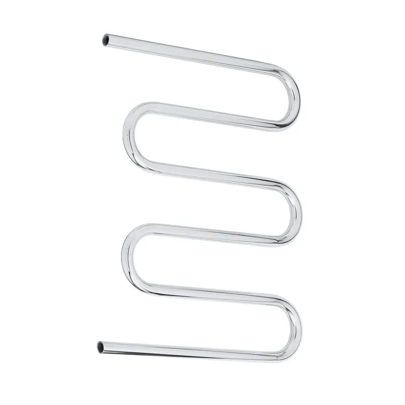 Ar ūdeni apsildāms dvieļu žāvētāja stienis Domoletti W.60X50-1-2-D25.SIMPLE, hroma krās., 50 cm x 63.2 cm, 214 W