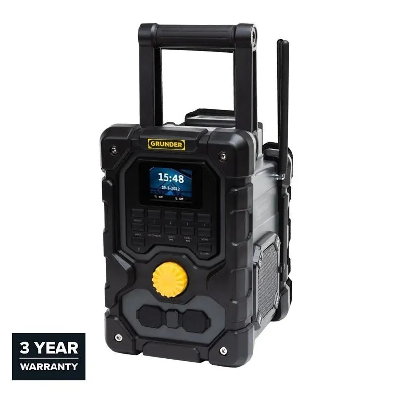 Akumulatora radio GRUNDER DE-1005, 18 V