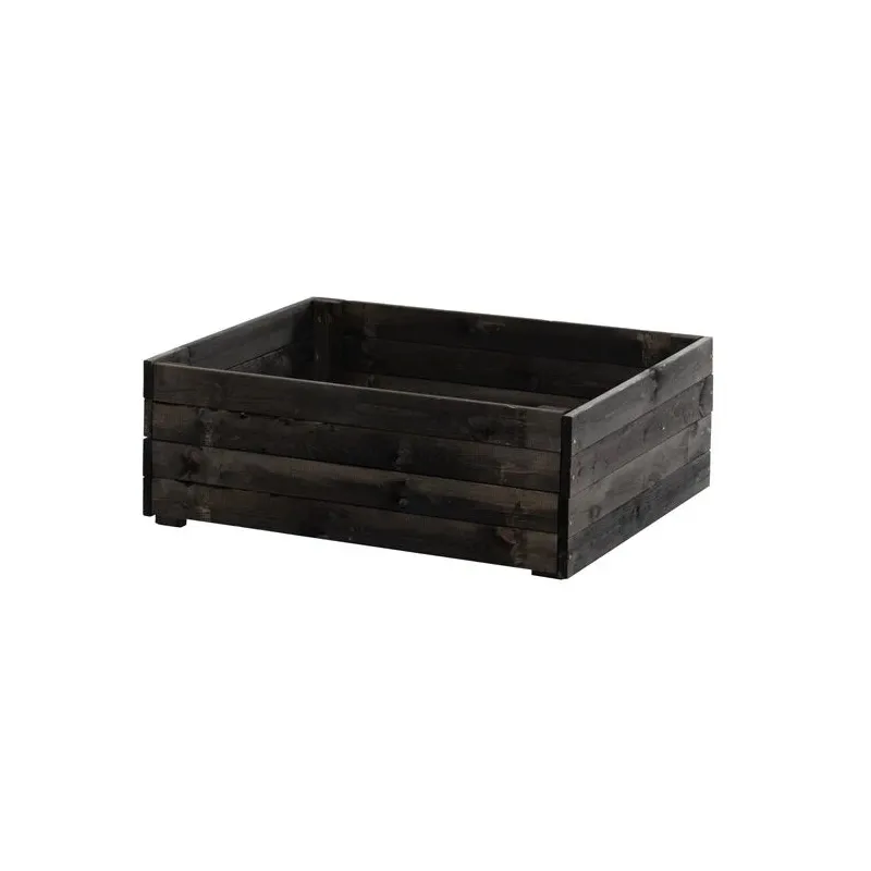 Gardenbox60x75x27 black garden center