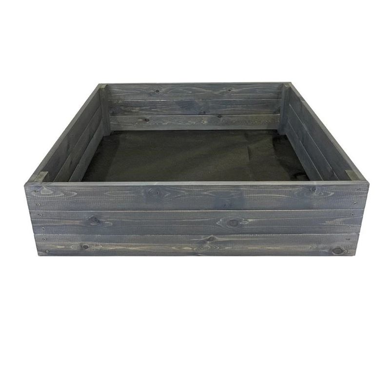 Paceļama dobe 60x75x27 juoda garden cent