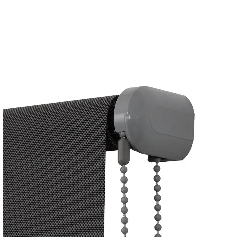 Roller blind Domoletti BSC210 dark grey 100x190 cm