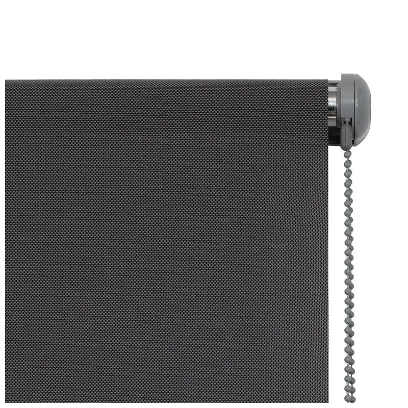 Roller blind Domoletti BSC210 dark grey 100x190 cm