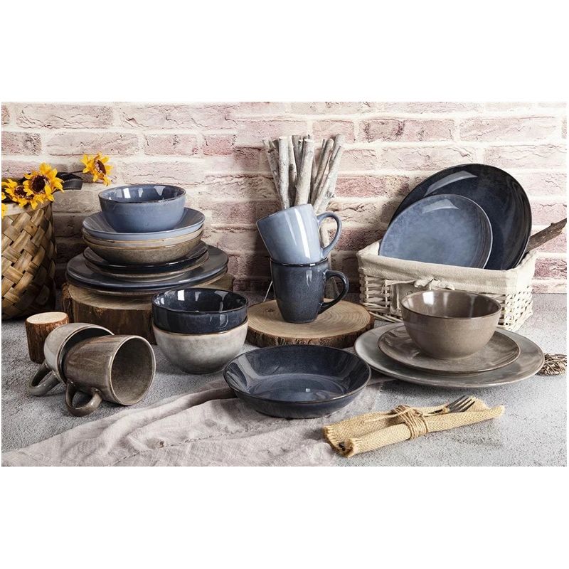 Stoneware 20cm 600ml soup plate