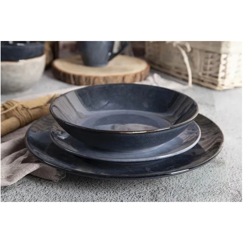 Šķīvis zupas domoletti tumši zils 20cm