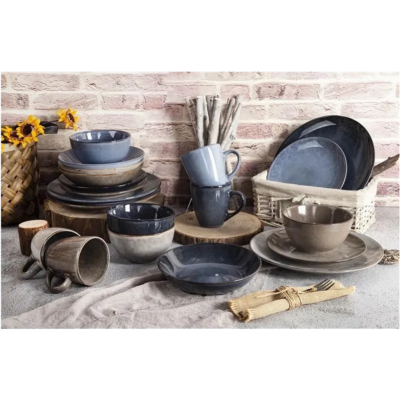 Lėkštė sriubos domoletti tams mėlyn 20cm