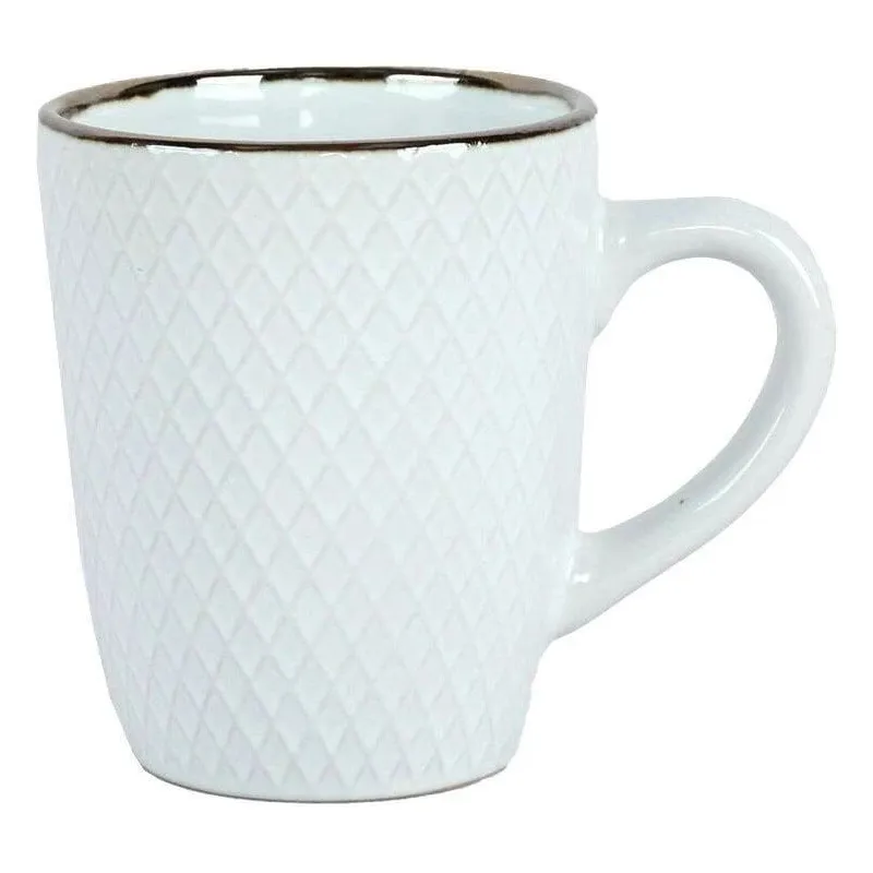 320ml mug rhombus white
