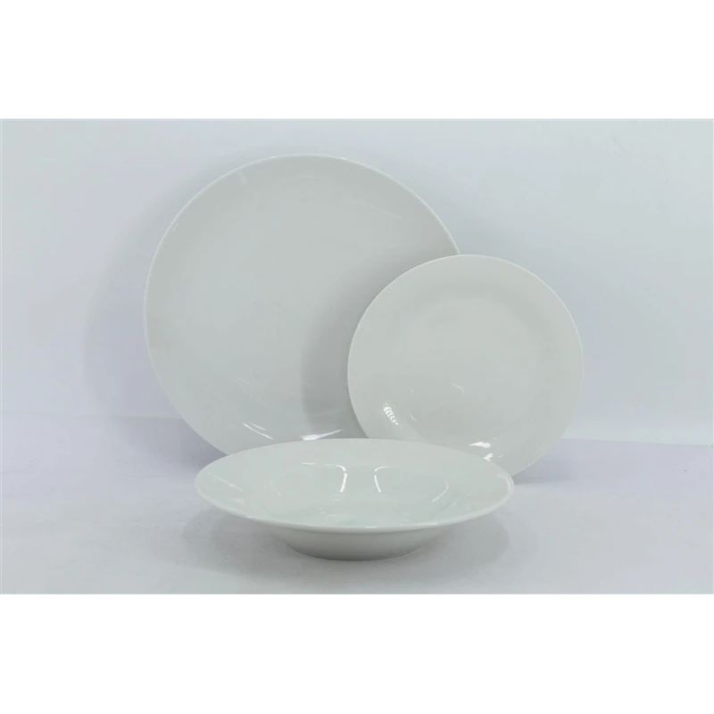 Šķīvis zupas domoletti casual balts 22cm